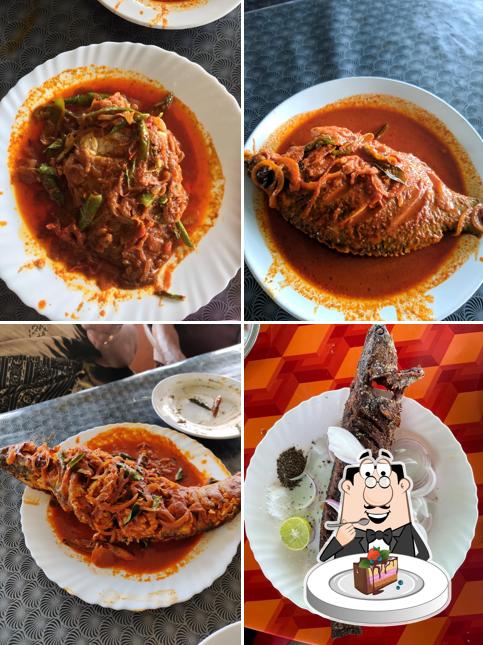 Chocolate cake at Kannat Hutzz Toddy Shop