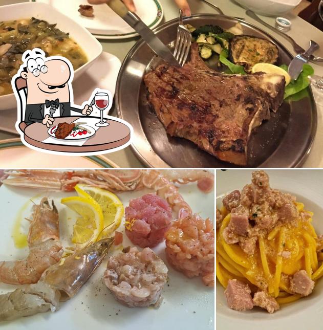 Prenditi i piatti di carne a Ristorante dal Falco