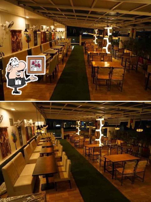 Check out how Sri Hyderabad Flavours Open Garden Dinning looks inside