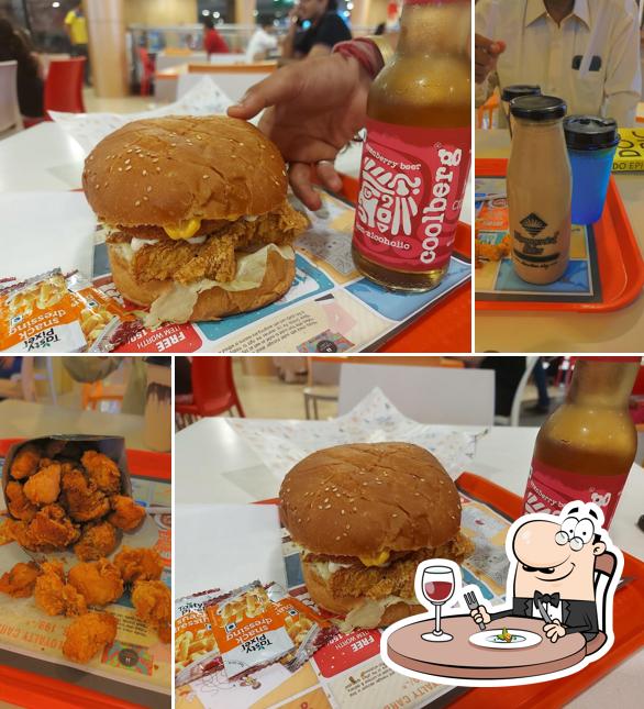 Pulled pork sandwich at Yummerica Fries