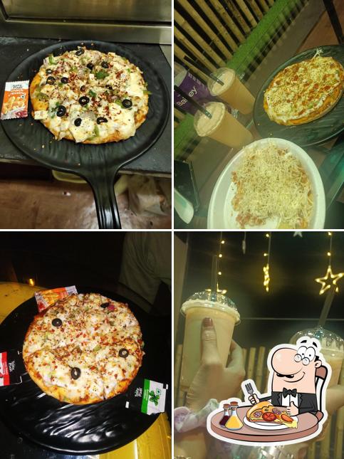 Order various types of pizza