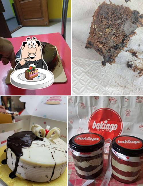 Chocolate cake at Bakingo