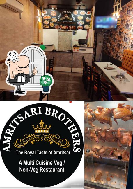 The exterior of Amritsari Brothers