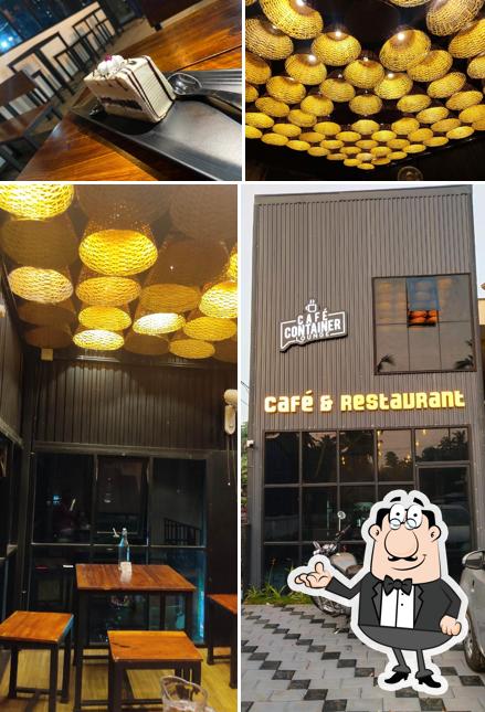 Check out how Cafe Container Lounge looks inside