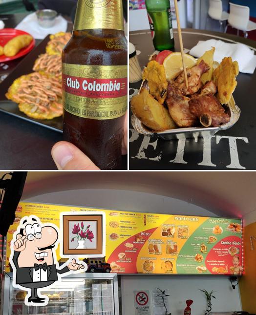La immagine della interni e birra di Cali Sabor