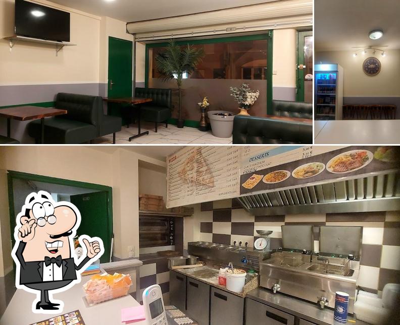 L'intérieur de Delice Pizza Fast Food