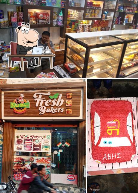 The interior of Fresh bakers