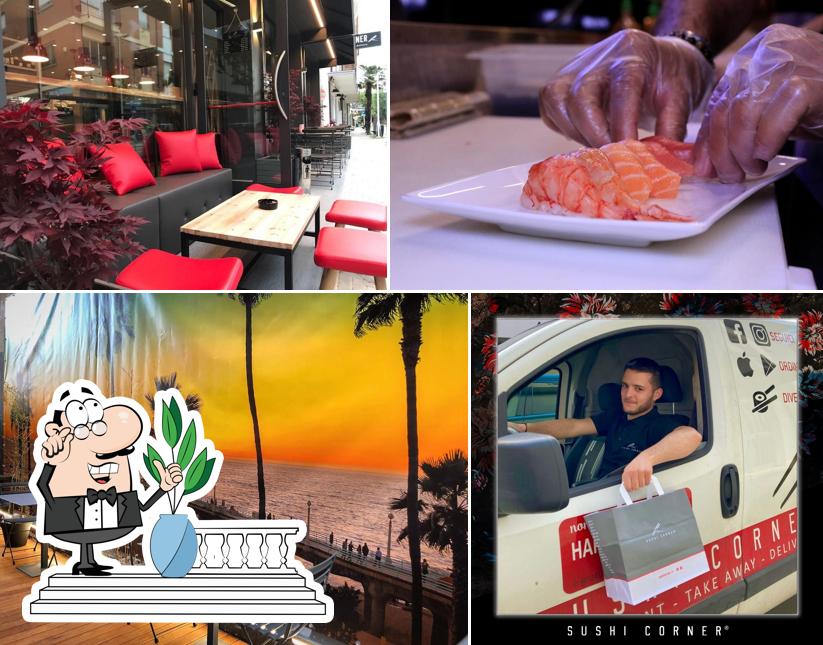 Gli esterni di Sushi Corner Bellaria