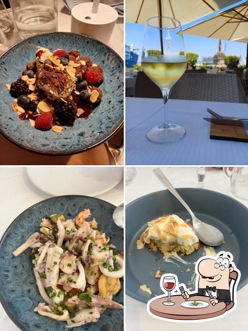 Ceviche al Ristorante La Medusa