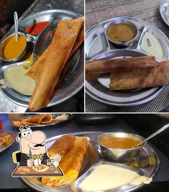 Masala dosa at Ramesh South Indian Madrasi Dosa