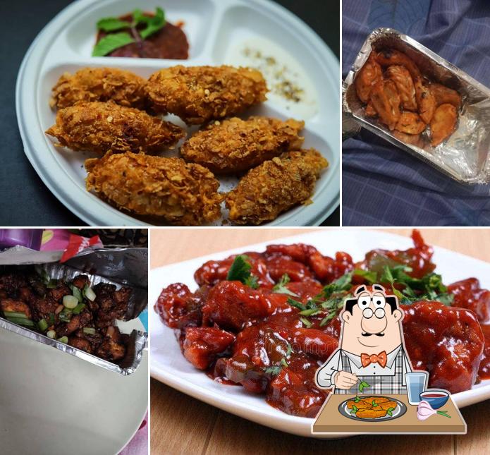 Chicken wings at Anokha Chinese Hut