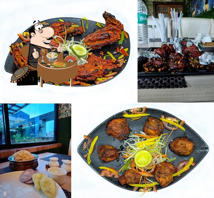 Tandoori chicken at Roof Top Restaurant