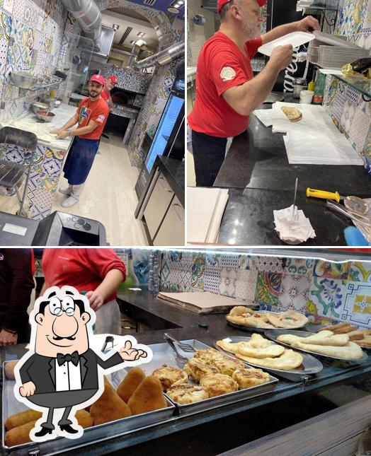 Gli interni di Sorbillo Pizza a Portafoglio