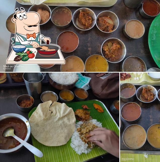 Chicken curry at Andhra Mess