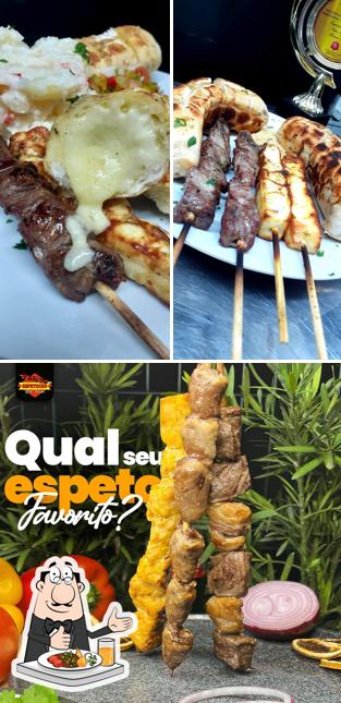 Platos en Espetinho da Ina