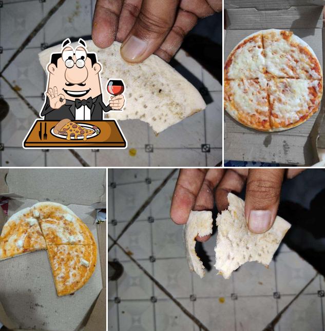 Pick different kinds of pizza