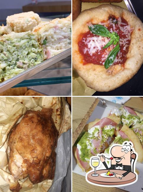 Cibo al Pizzeria Santa Colomba da Saverio