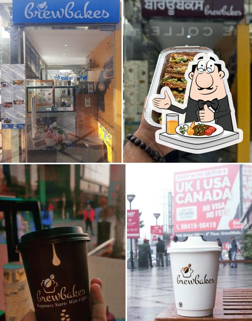 Take a look at the picture displaying food and drink at Brewbakes ludhiana outlet