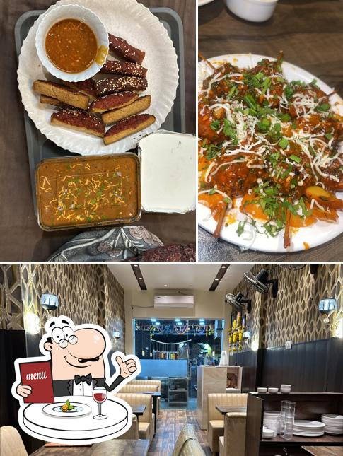 Among various things one can find food and interior at Dalchini Pure Veg