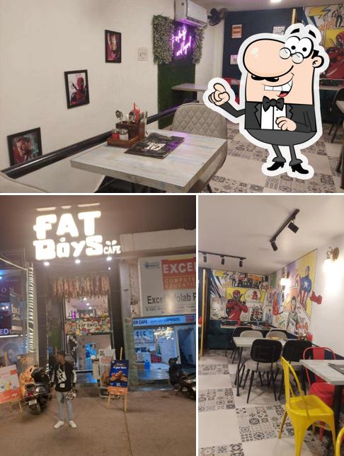 Check out how Fat boys cafe looks inside