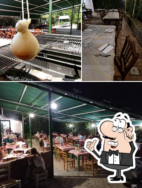 Gli interni di La brocca di Tizio