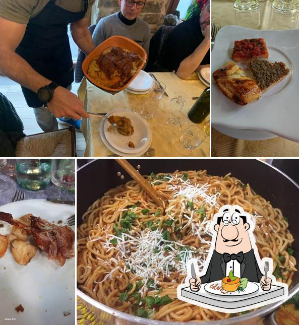 Cibo al Trattoria da Vasco