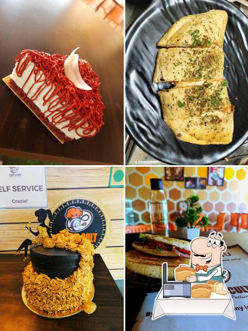 Garlic bread at Chef's Cult