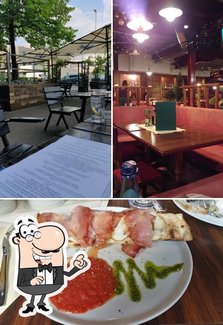 Guarda la immagine che mostra la interni e cibo di Dublin Pub