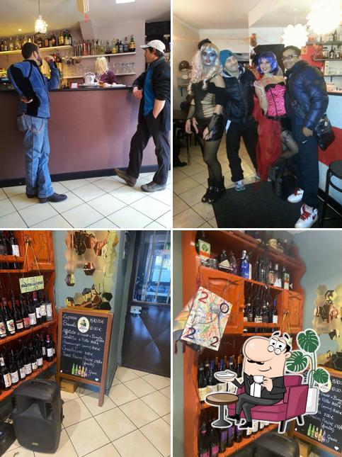 Gli interni di Fashion Cafè