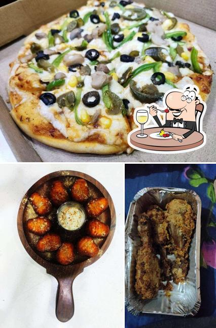 Food at Pizza X