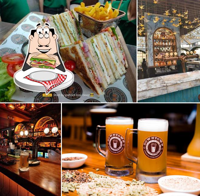 Club sandwich at Downtown Noida - Alfresco Pub & Brewery