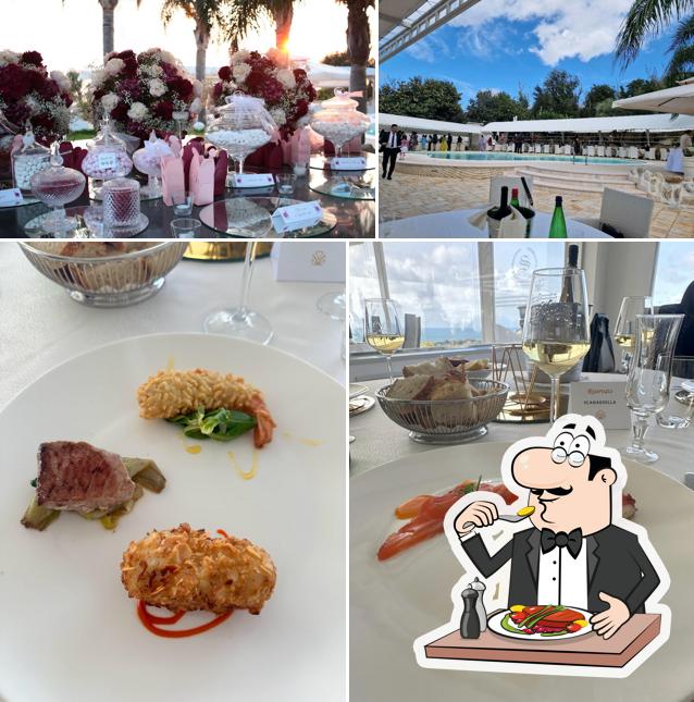 La cibo e bevanda del ristorante