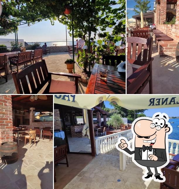 Gli interni di Konoba Orient