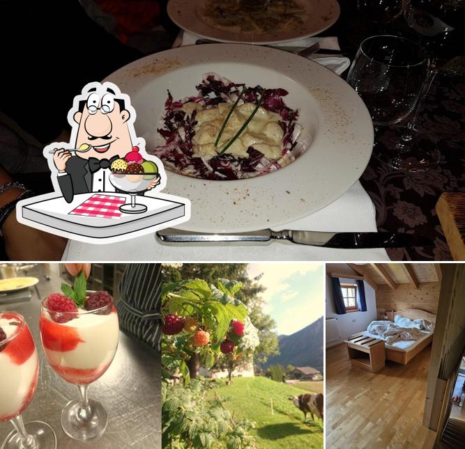 Osteria- B&B & Apartments Ciastel propone un'ampia varietà di dessert