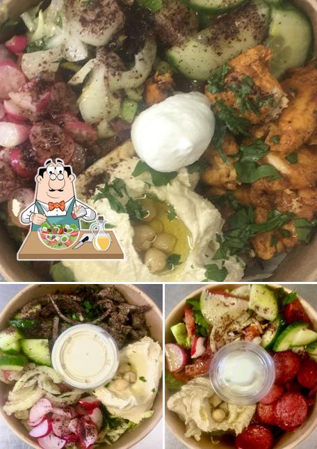 Salade grecque à FALAFEL +
