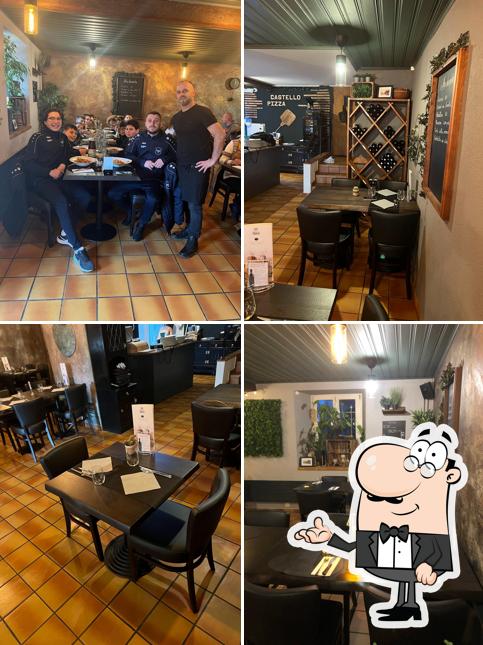 Siediti a un tavolo di Restaurant Pizzeria CASTELLO