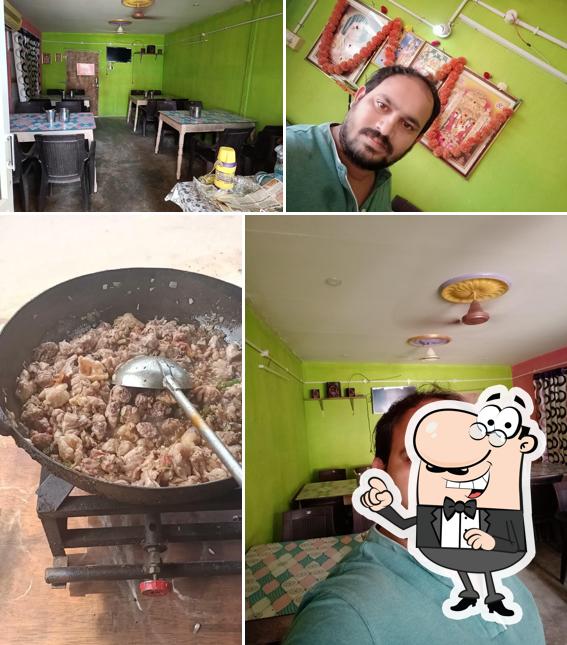 The interior of Sri Aishwarya fast foods