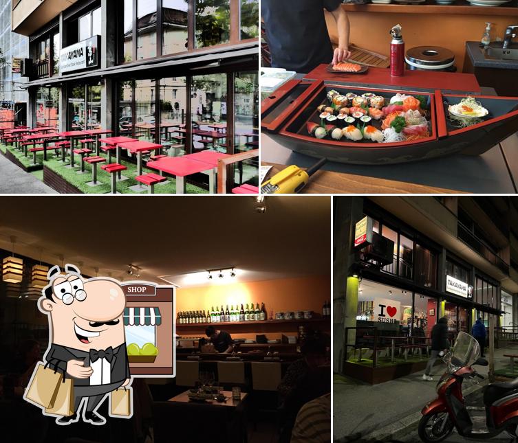 Gli esterni di Takayama. Sushi bar & restaurant