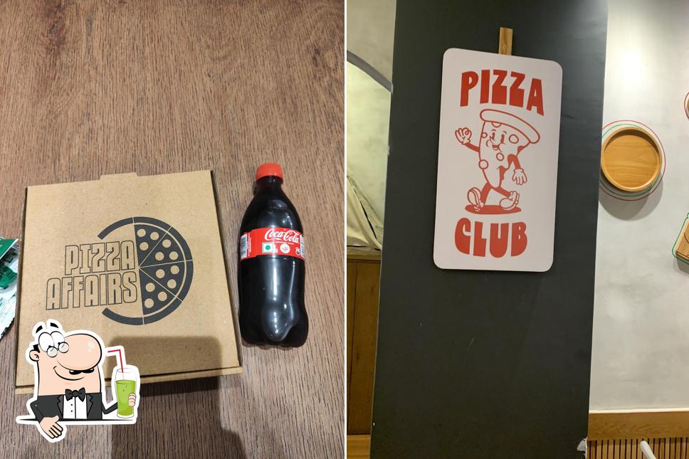 Enjoy a beverage at Taranovas Pizza