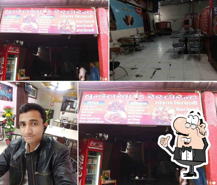 The interior of Bundelkhand Biryani Center