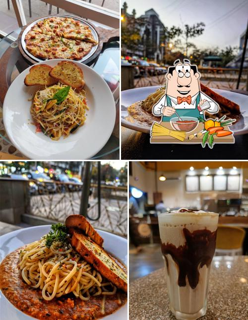 Spaghetti bolognese at Chaai Centre Café & Co-working