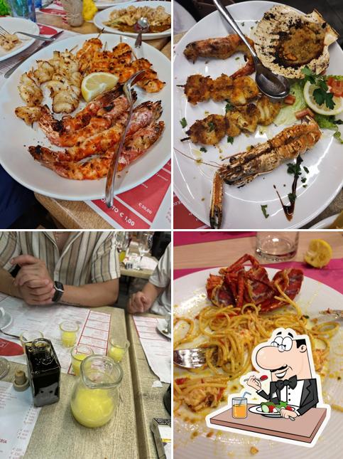 Platti al Ristorante Cavalieri Spiaggia