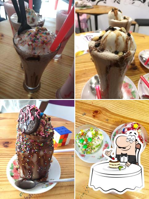 Order one of the sweet dishes