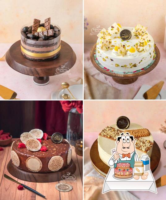 See the pic of Ribbons and Balloons - The Cake Shop