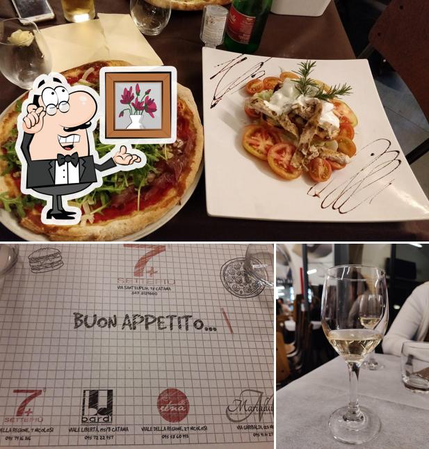 Gli interni di 7+ Catania - Pizzeria Ristorante