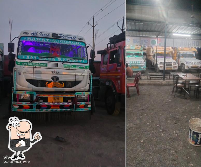 The interior of A One Dhaba