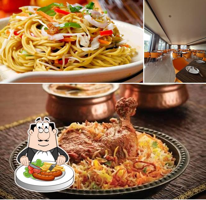 Amalodbhavi Restaurant is distinguished by food and interior