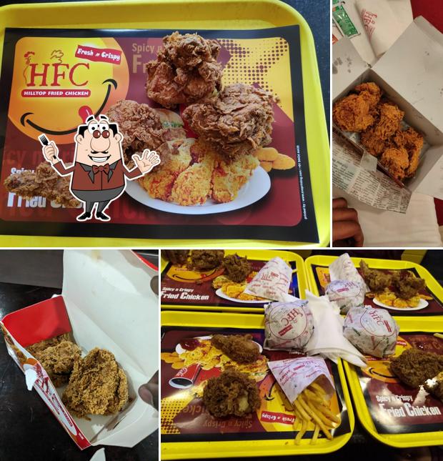 Meals at HFC (Hilltop Fried Chicken)