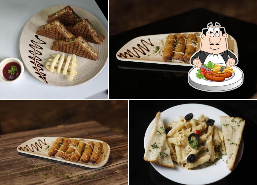 Food at 3 HuM Cafe
