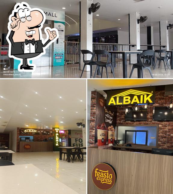 Check out how AL BAIK & Burger in Chavakkad looks inside